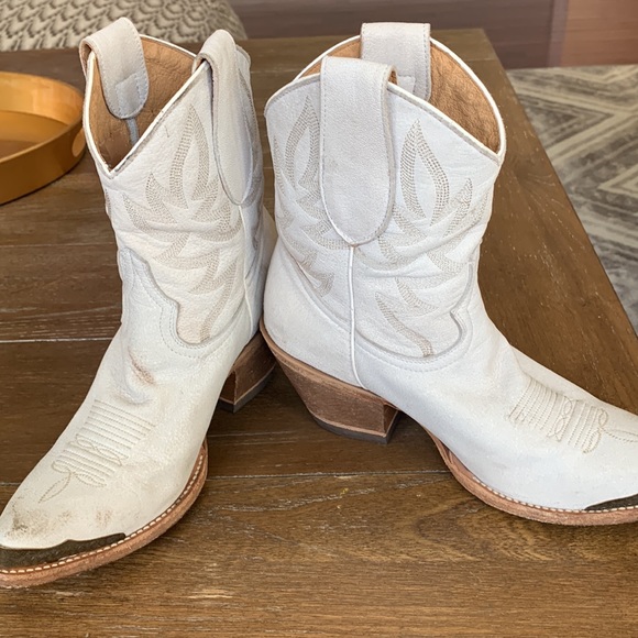 Idyllwind by Miranda Lambert Cowboy boots wheels western booties 7.5 leather - Picture 10 of 13